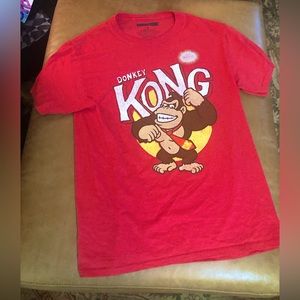 Nintendo Donkey Kong Logo T-Shirt. Unisex Size S. New Without Tags